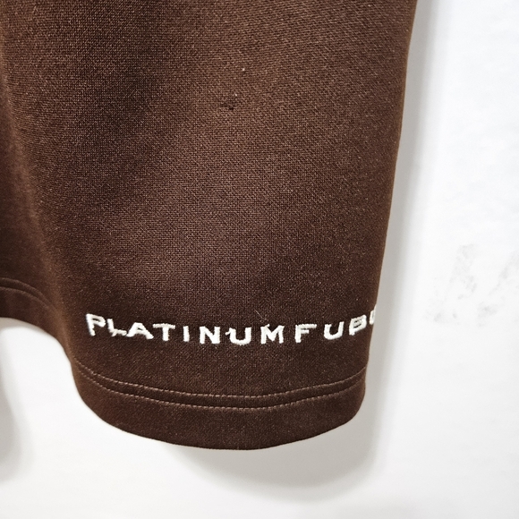 Platinum FUBU Harlem Globetrotters Brown Limited Jersey Vintage Patches 5xl B19 - Picture 7 of 11